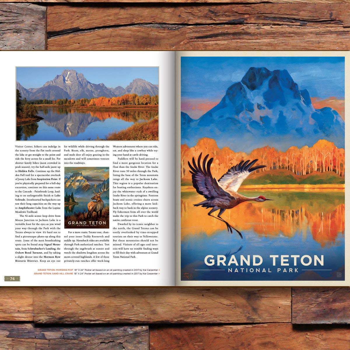 Anderson Design Group - Wholesale Display Book - 63 National Parks: Updated Edition HARD COVER Coffee Table Book (Best Seller!)10