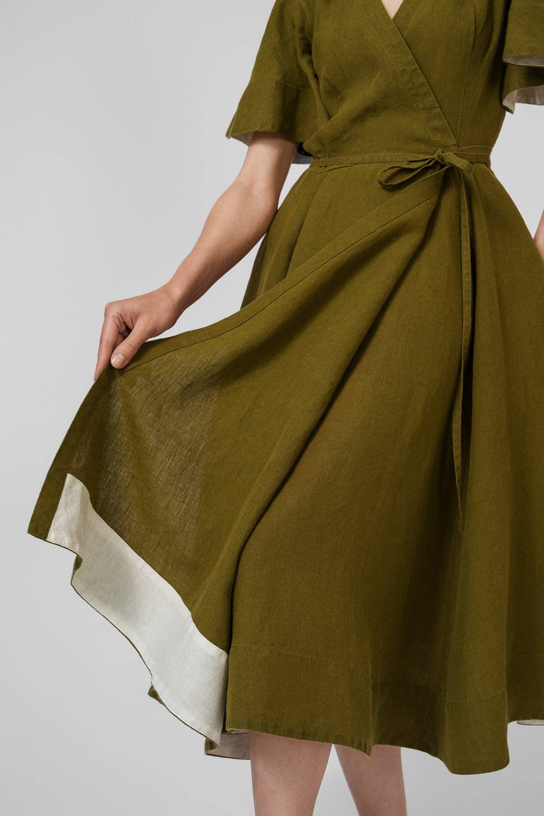 Son de Flor - Wholesale Jurk - Dames - Wikkeljurk met vlindermouwen18