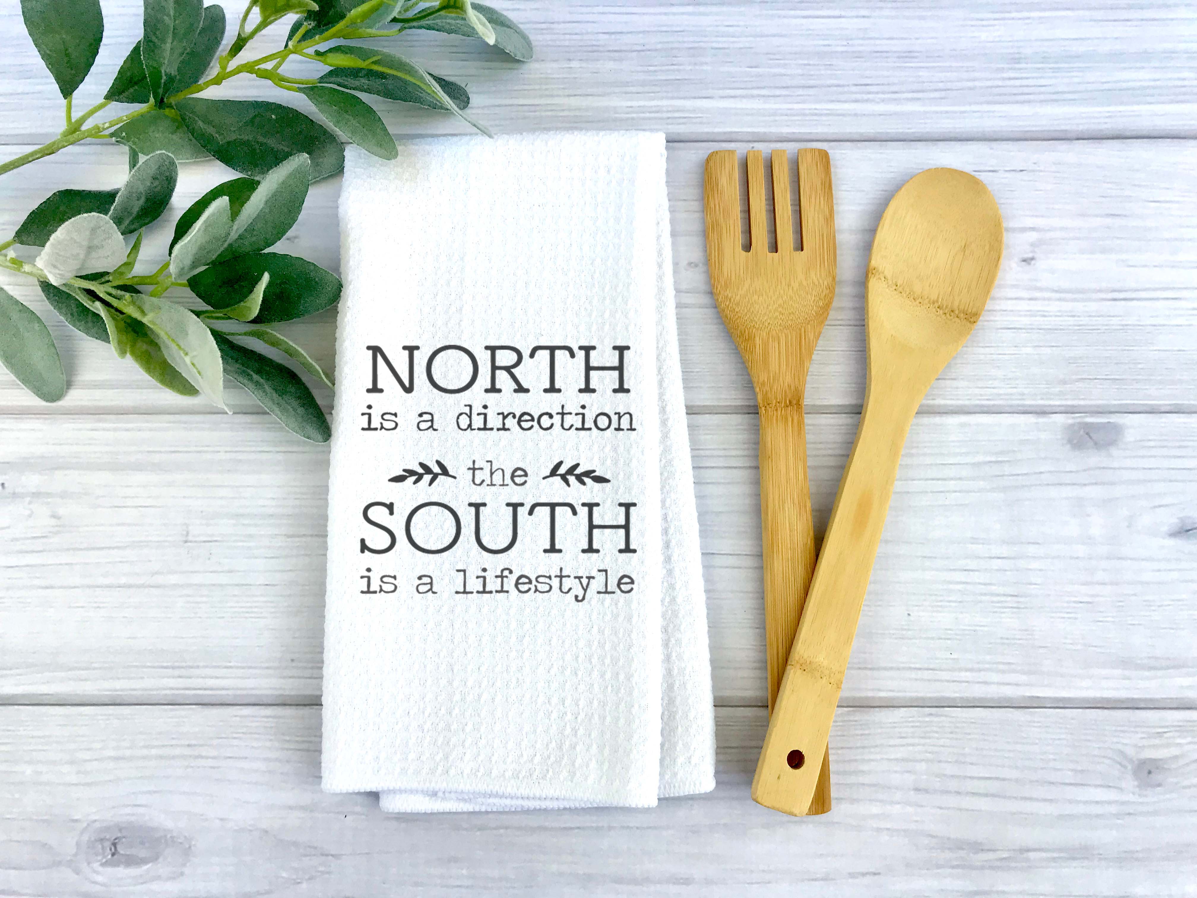 Canary Road - Wholesale Tea Towel - South is a Lifestyle Kitchen Towel, Country Dish Towel1