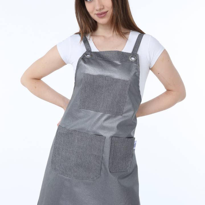Azul Crafts - Venta al por mayor Delantales - Delantal moderno antimanchas - unisex