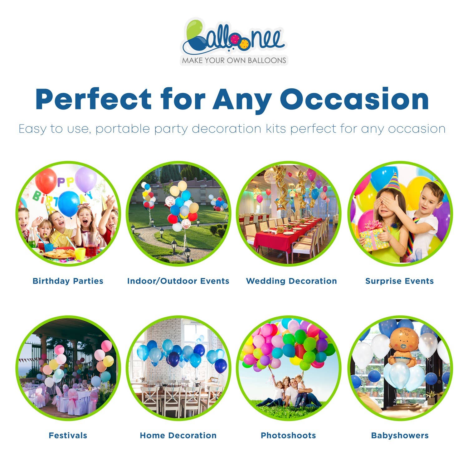 Balloonee - Wholesale Balloon - Balloonee Jumbo Disposable Helium Party Kit5