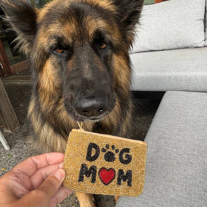 Muno – Engroshandel Posetaske - Dame – Håndlavet Perlebesat Hundemor Pung * Gave *6