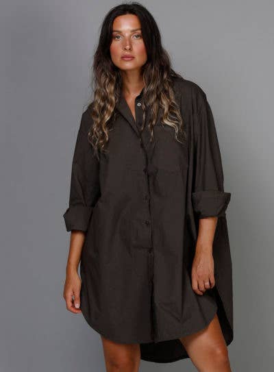 SixtyDays - Vendita all'ingrosso Camicia button down - Donna - Camicia boyfriend oversize in cotone - 40 colori32