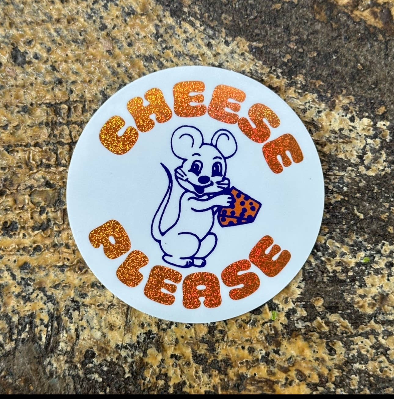 World Famous Original - Vendita all'ingrosso Adesivo - Cheese Please - Adesivo in vinile1