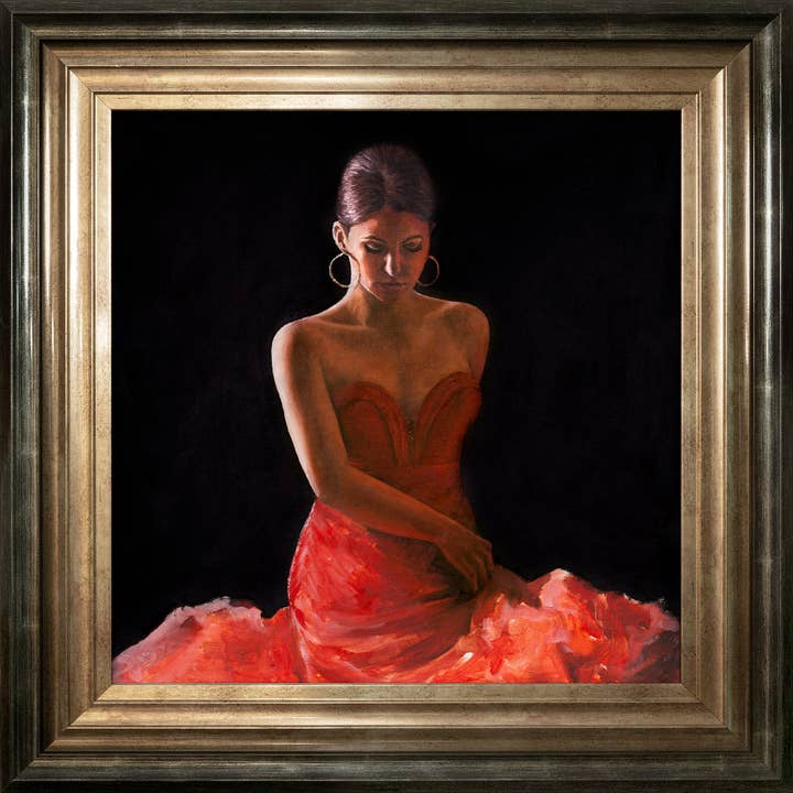 Natalia Signature Framed Print (26"x26") for wholesale by Bree Merryn Art Ltd