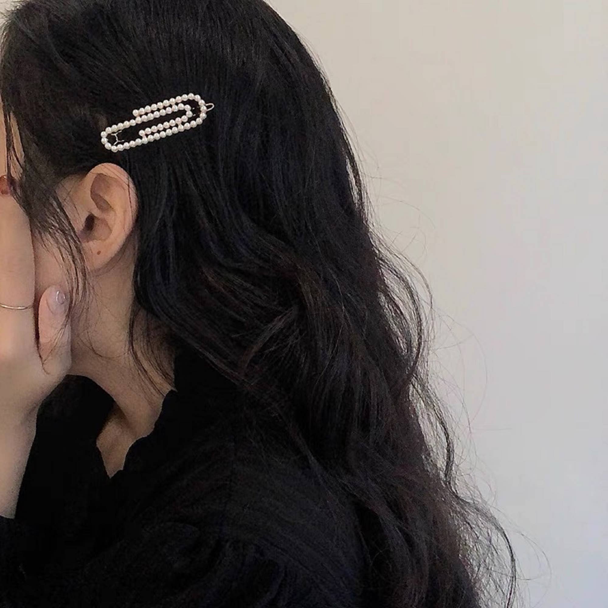 LadyJuneAccessories - Wholesale Hair Clip - Women's - Pearl Hair Barrette | Minimalist Gold Hair Clip | Hair Pin4