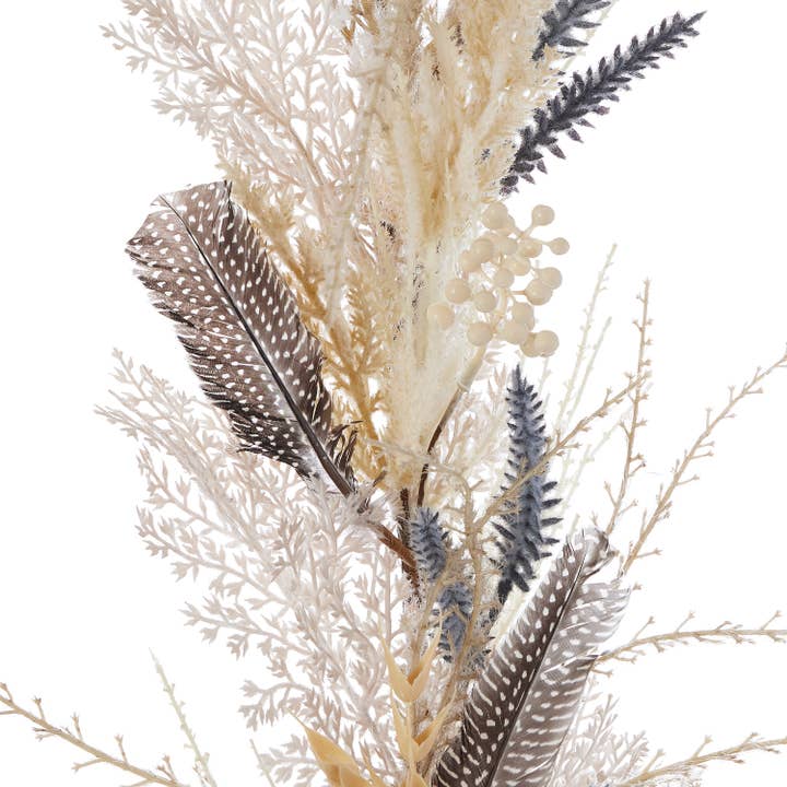 Seasonal LLC - Wholesale Bunting/Garland - Fall Fields Bouquet with Feather and Pampas 6ft Garland1