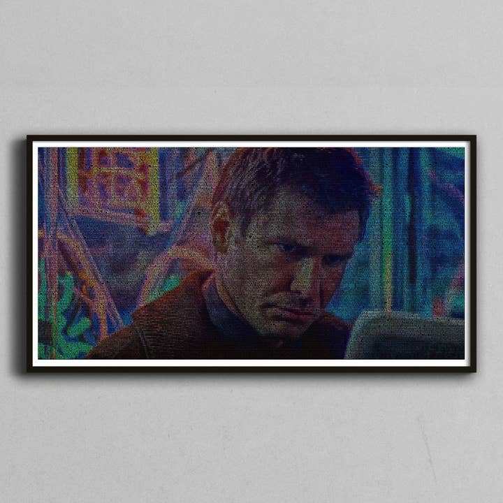 Blade Runner - Stampa artistica di sceneggiatura - Deckard II per la vendita all'ingrosso da parte di Robotic Ewe
