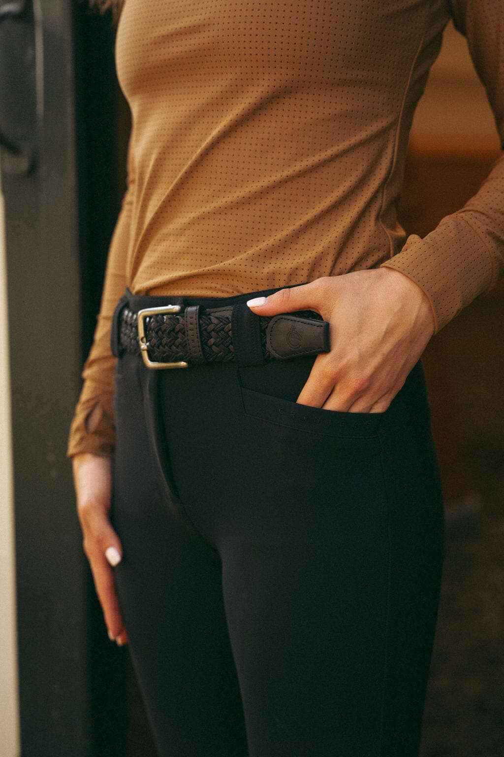Chloe Lightweight Breeches | Black for wholesale on Faire5