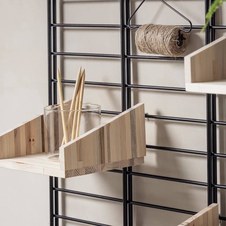 Tolhuijs Design - Wholesale Wall Mounted Shelf - FENCY “M” circular wall rack (80x75 cm)7