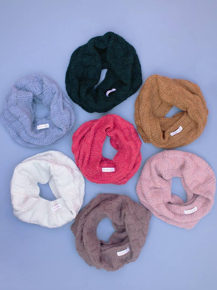 Baby Alpaca Infinity Scarf for wholesale by Chimuk