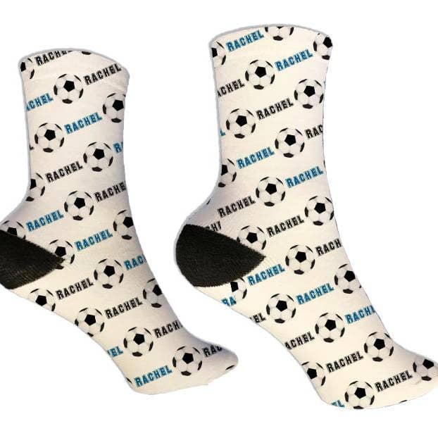 Personalisierte Fußball-Socken für den Großhandel von Potter's Printing