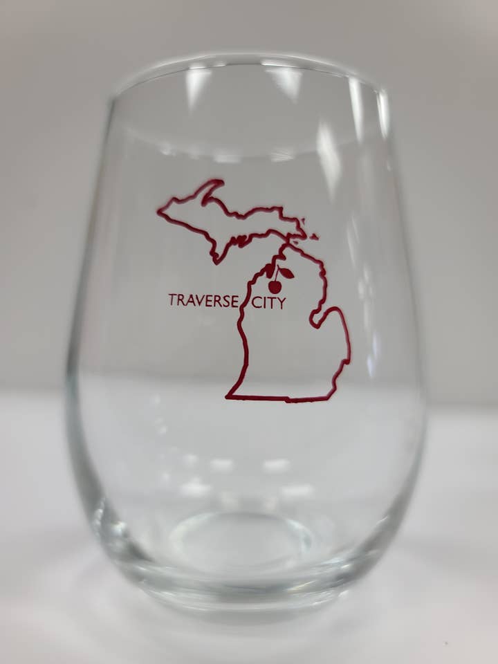 Bicchiere da vino senza stelo Traverse City per la vendita all'ingrosso da parte di Benjamin Twiggs