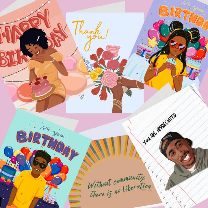 Ensemble de Cartes Quotidiennes les Plus Vendues pour la vente par CheerNotes Greeting Cards & Stationery