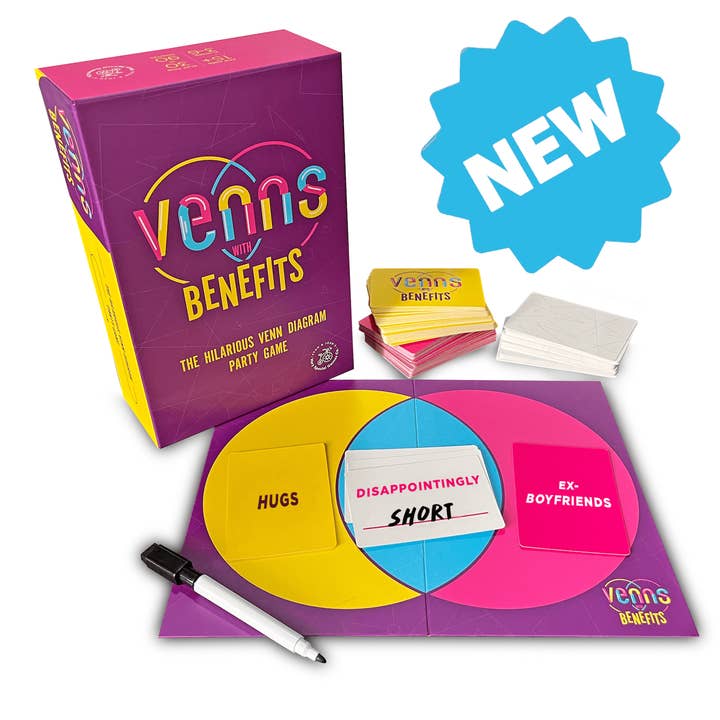 Very Special Games - Wholesale Card Game - Venns with Benefits: The Hilarious Venn Diagram Game