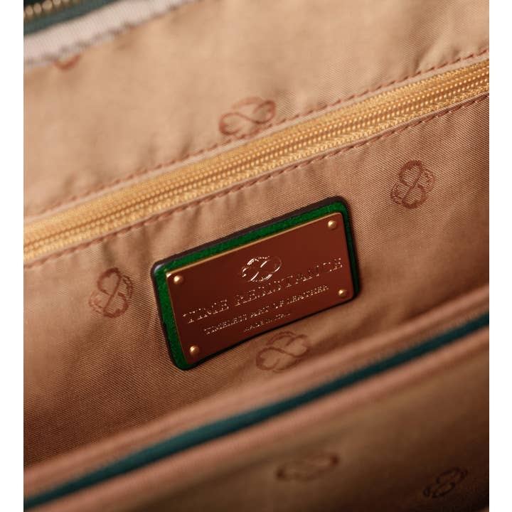 Time Resistance - Vente Sac pour ordinateur portable – unisexe - Sacoche d'ordinateur en cuir pleine fleur - Brave New World35