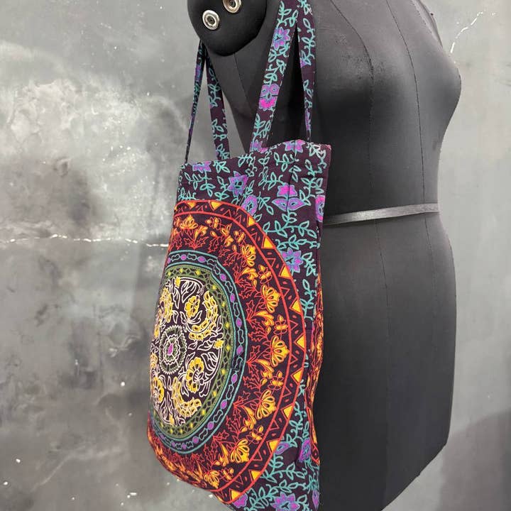 GYPSY STUDIO - Wholesale Tote bag – Women's - Eco Cotton Shopping Bag Mandala Shoulder bag shopping bag1