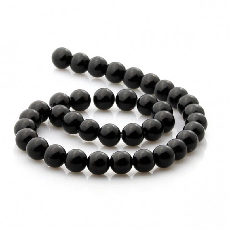 UniArt - Wholesale Beads - Black Onyx Beads in Strands1