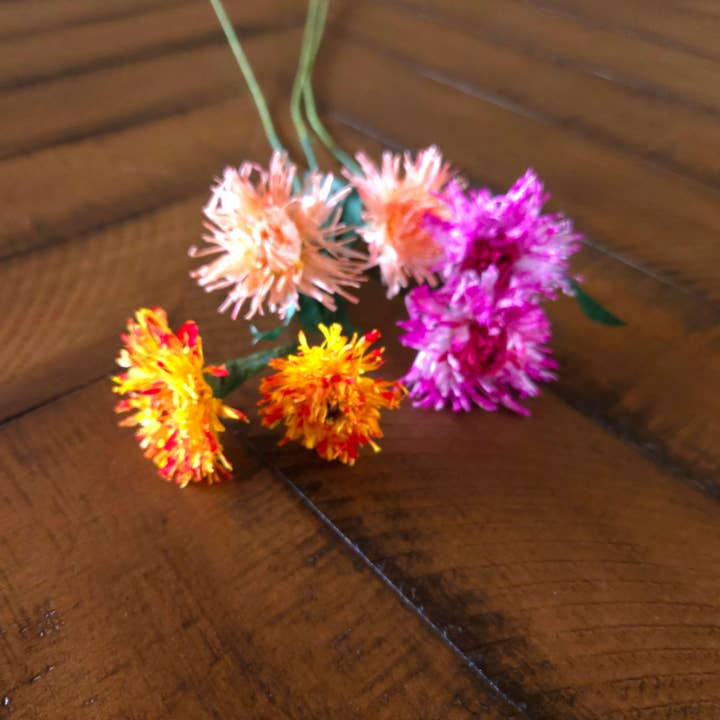 Paper Straw Flowers, Fall florals for wholesale by Beautiful Things By Bec