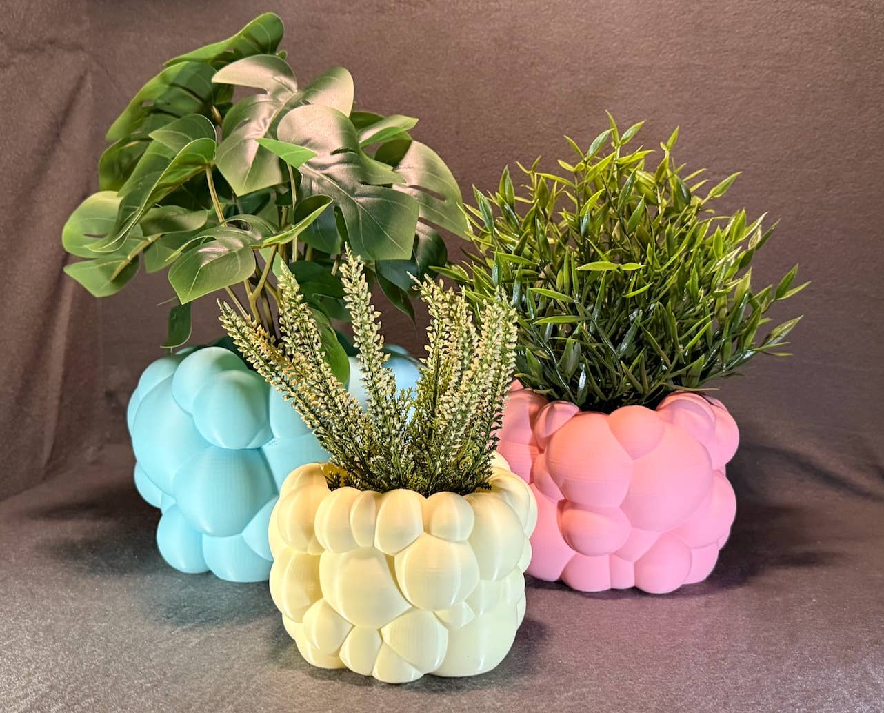 <3 Studio - Wholesale Plant Pot - Bubbly Goodness Planter – Playful Eco-Friendly Design0