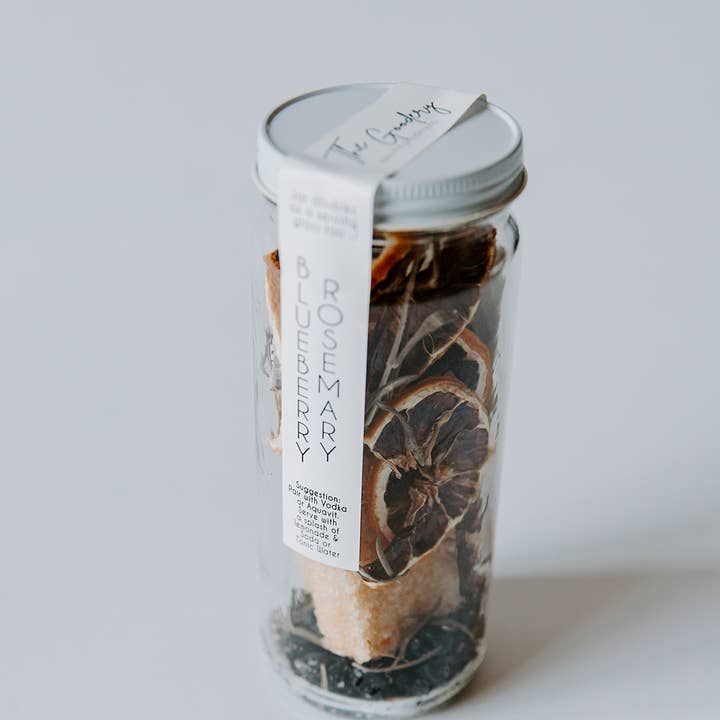 The Goodery - Wholesale Cocktail Mix/Syrup - Blueberry Rosemary Lemonade Cocktail + Mocktail Infusion Kit2