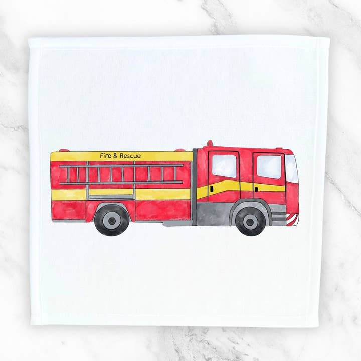 Brand- och räddningstjänst tvättlapp för wholesale av MerikaArt