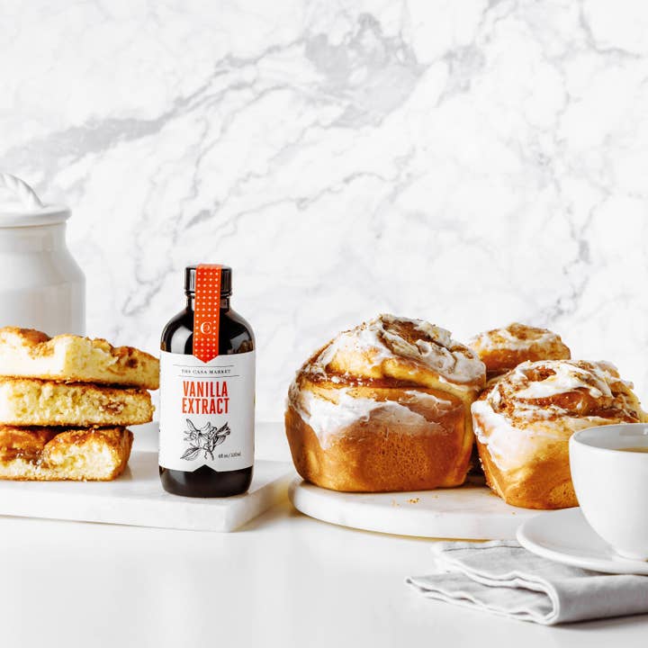 The Casa Market - Wholesale Vanilla/Fruit Extract - Vanilla Extract 4 oz2