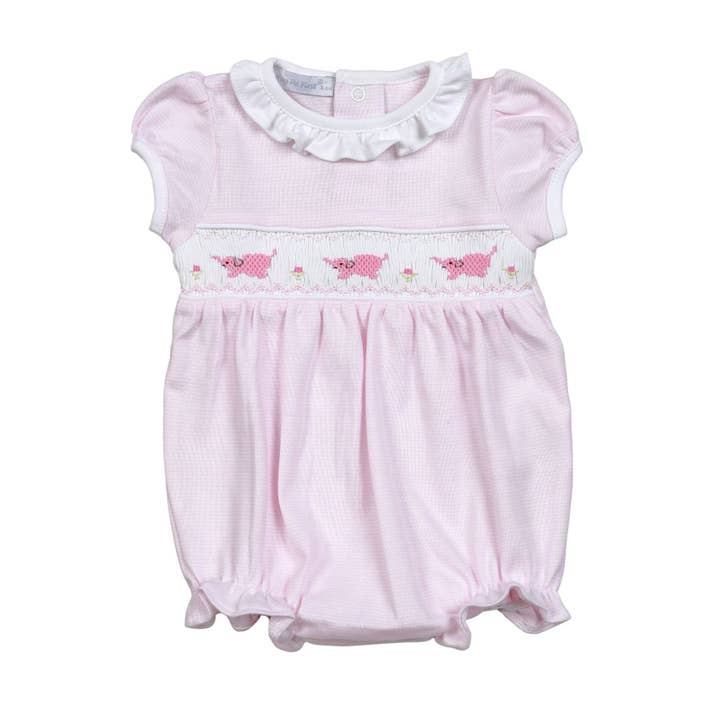 HEG-130 ROZE HANDGESMOKTE OLIFANTENBUBBEL voor wholesale door Hug Me First