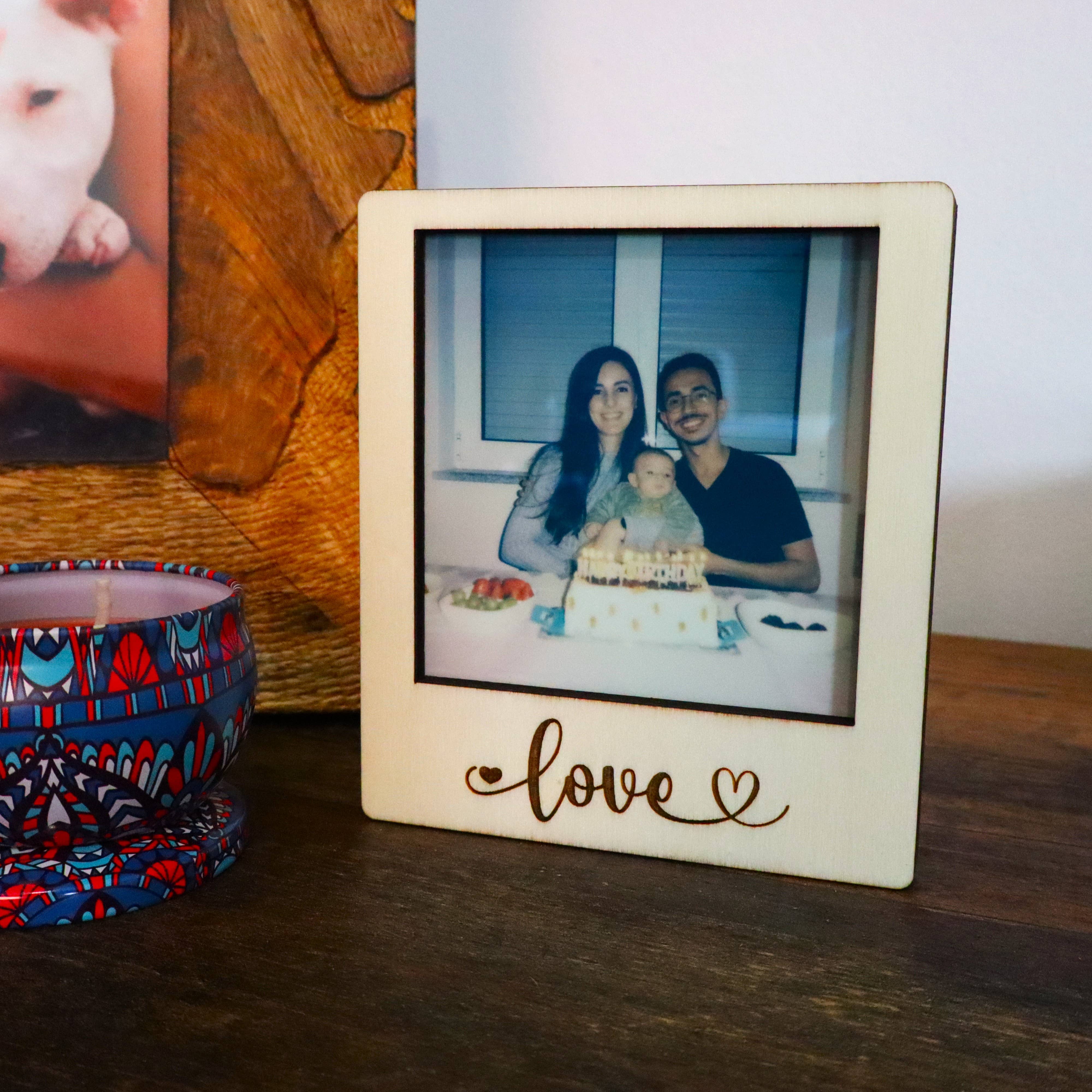 Herbs&Belles - Wholesale Picture Frame - Custom Wooden Polaroid & Instax Photo Frame, Multiple Sizes0