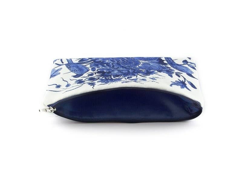 MUSEUM WEBSHOP - Vendita all'ingrosso Astuccio - Donna - Bustina con uccelli blu di Delft2
