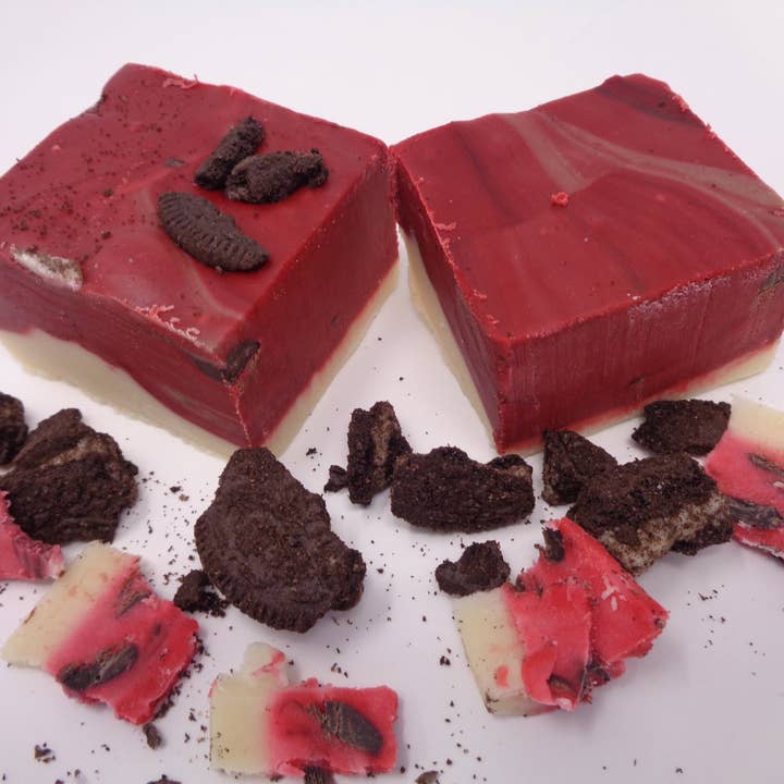 Bear Creek Candy Kitchen - Wholesale Fudge - 🍫Red Velvet Fudge🍰 1/2 lb