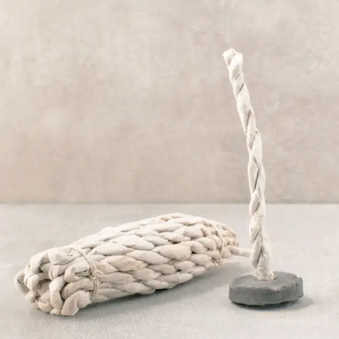 Liv Rocks - Wholesale Incense - Tibetan Rope Incense with Burner2