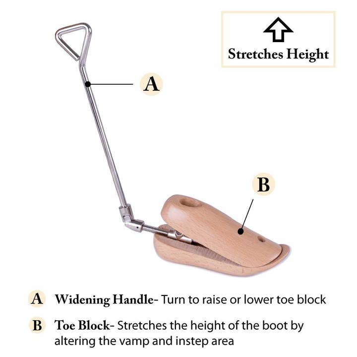 FootFitter - Wholesale Shoe Horn - Unisex - FootFitter Boot Instep Stretcher & Vamp Raiser - BV11/BV21