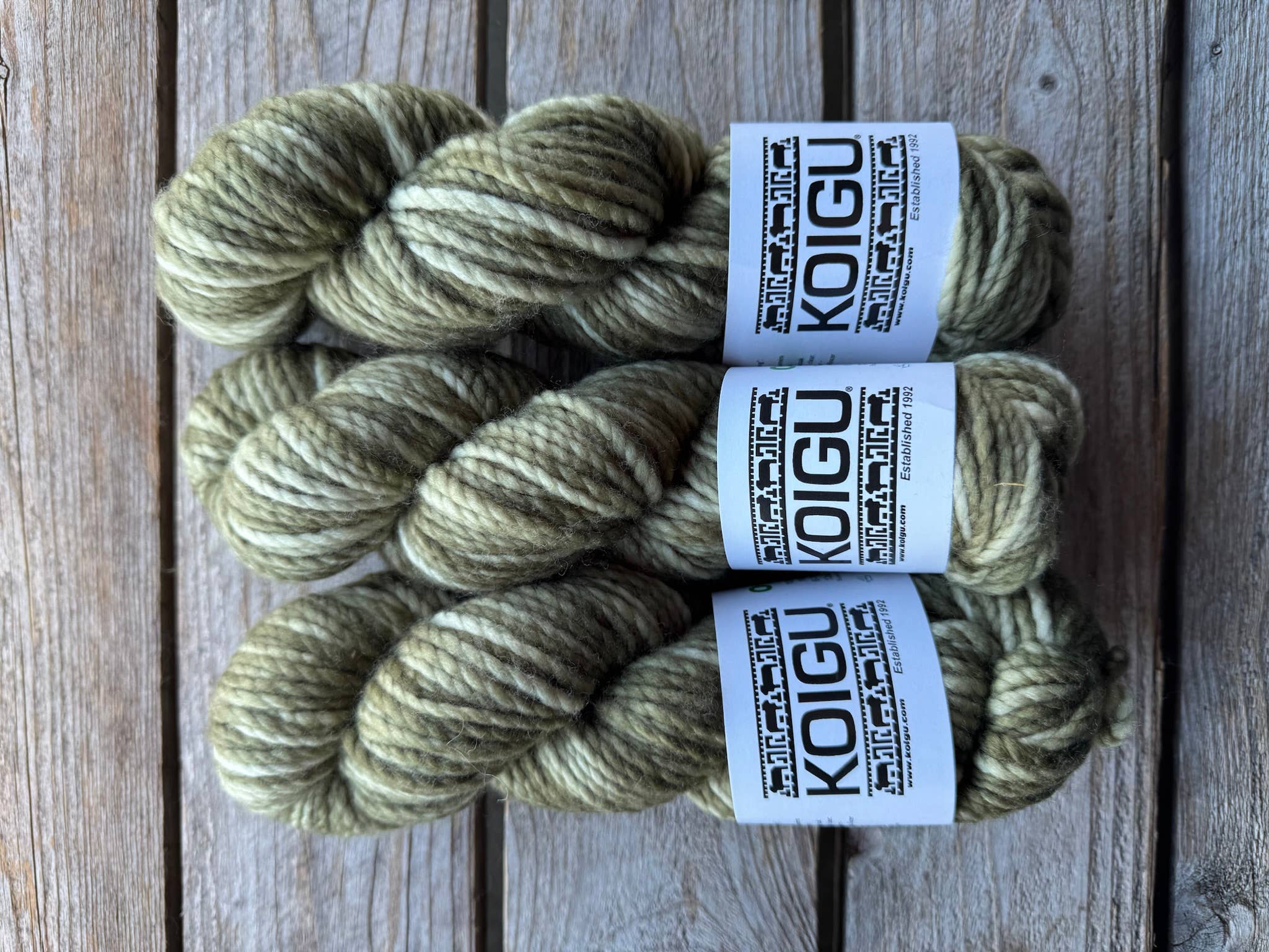 Koigu Wool Designs - Wholesale Garen - Koigu Othello (chunky merino) groep B24