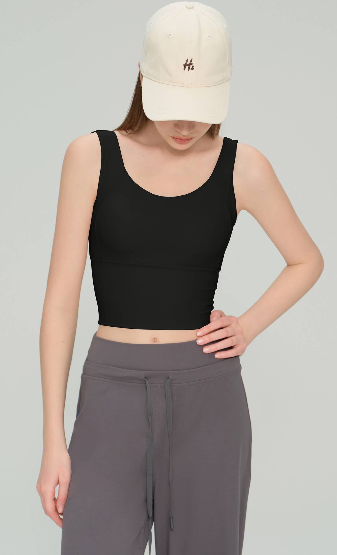 91thelabel - Wholesale Sports Bra - Women's - Eris Color Contrast Longline Sports Bra 9