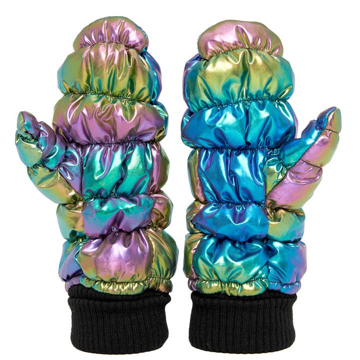 Funky Junque – wholesale Mittens – Women's – Women's Puffer Mittens5