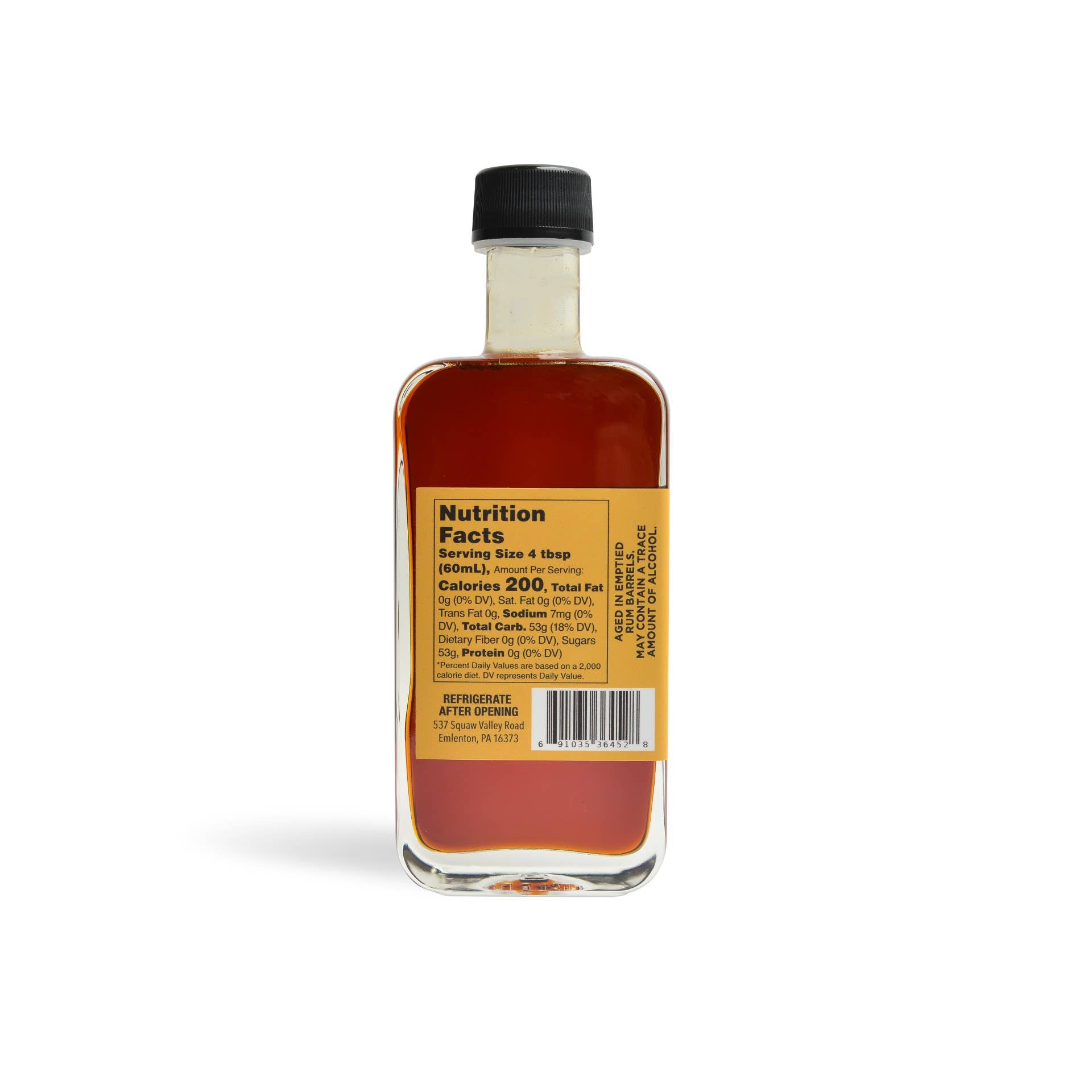 Old State Farms - Wholesale Maple Syrup - Jamaican Rum Barrel Aged Pure Maple Syrup1
