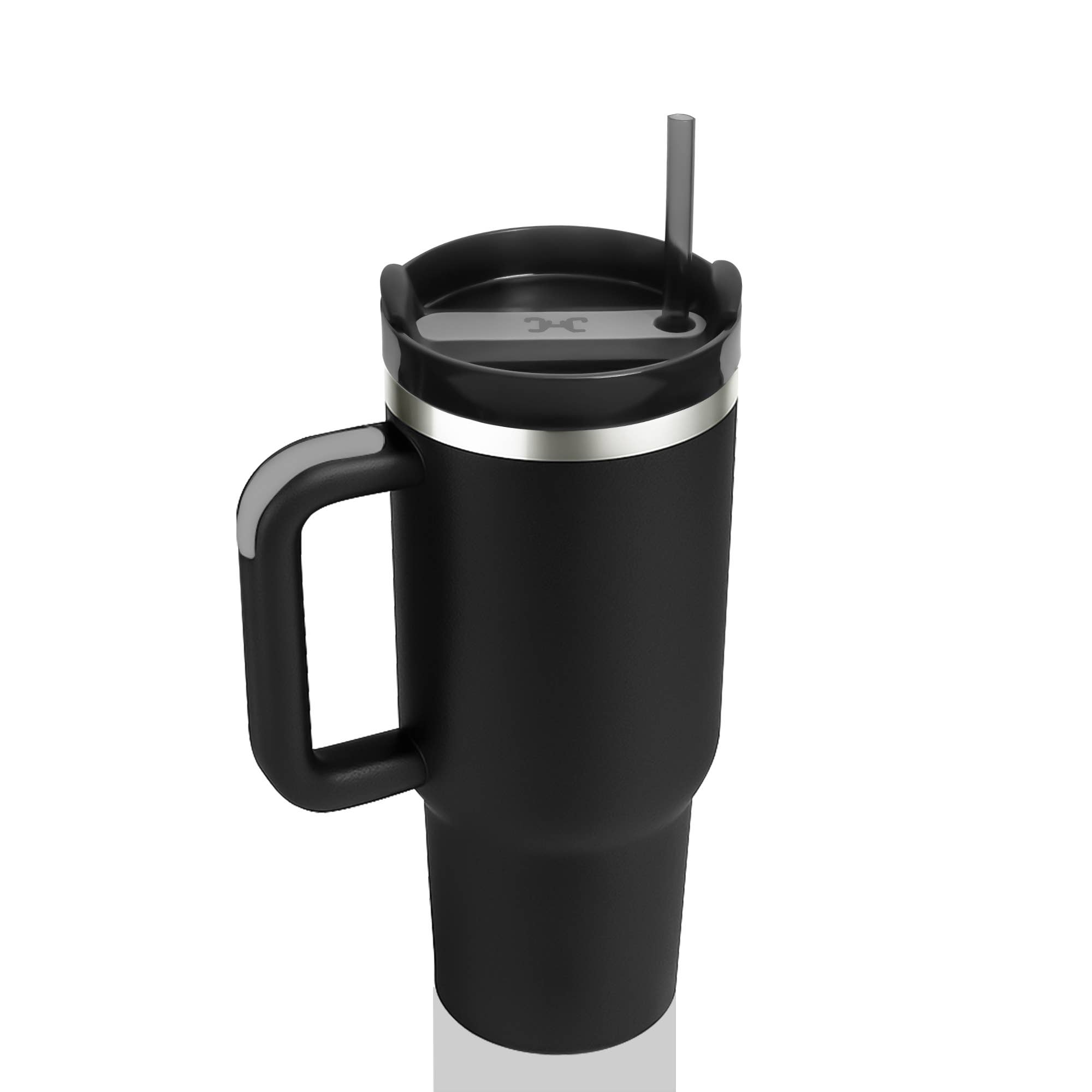 HENOR COZY CRAFT - Wholesale Insulated Mug/Tumbler -  40 Oz Mate Black Tumbler With Handle 2