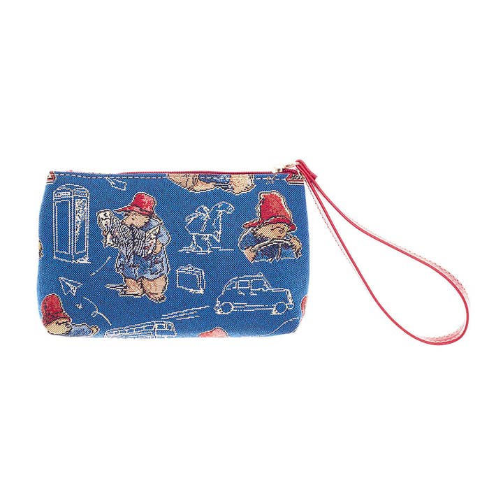 Signare Tapestry - Wholesale Wristlet - Paddington™ Bear Blue - Wristlet
