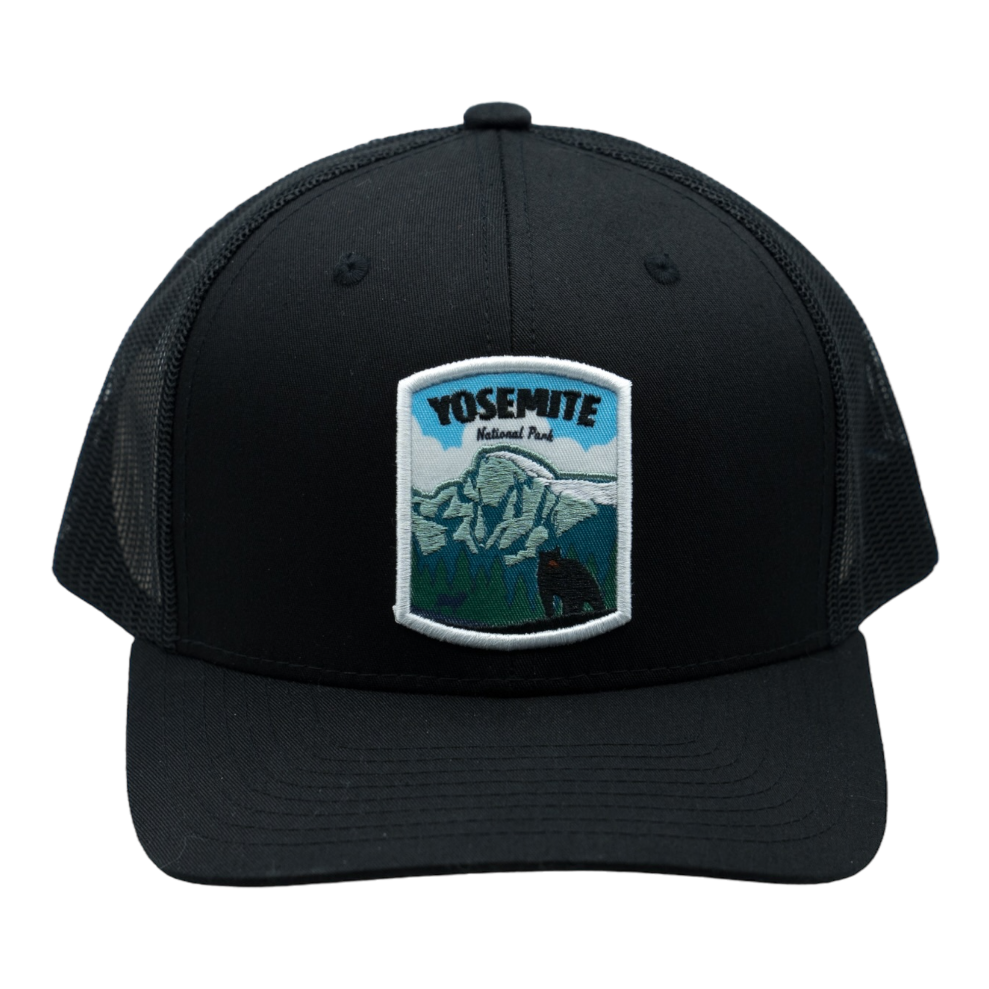 Nebiva - Wholesale Trucker Hat - Unisex - Yosemite Trucker Hat (Black)1