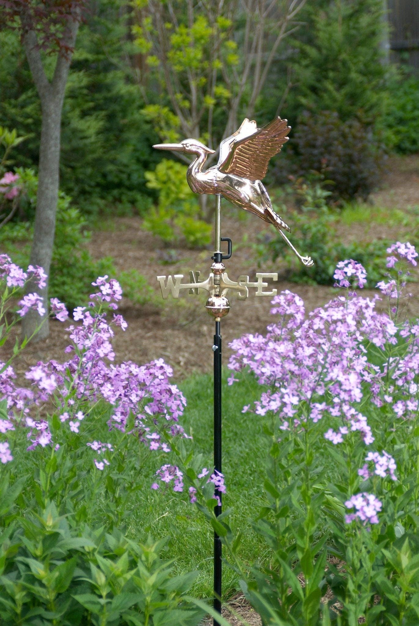 Good Directions - Wholesale Outdoor Ornament/Decor - Blue Heron Garden Weathervane1