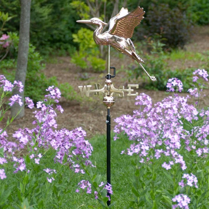 Good Directions - Wholesale Outdoor Ornament/Decor - Blue Heron Garden Weathervane1