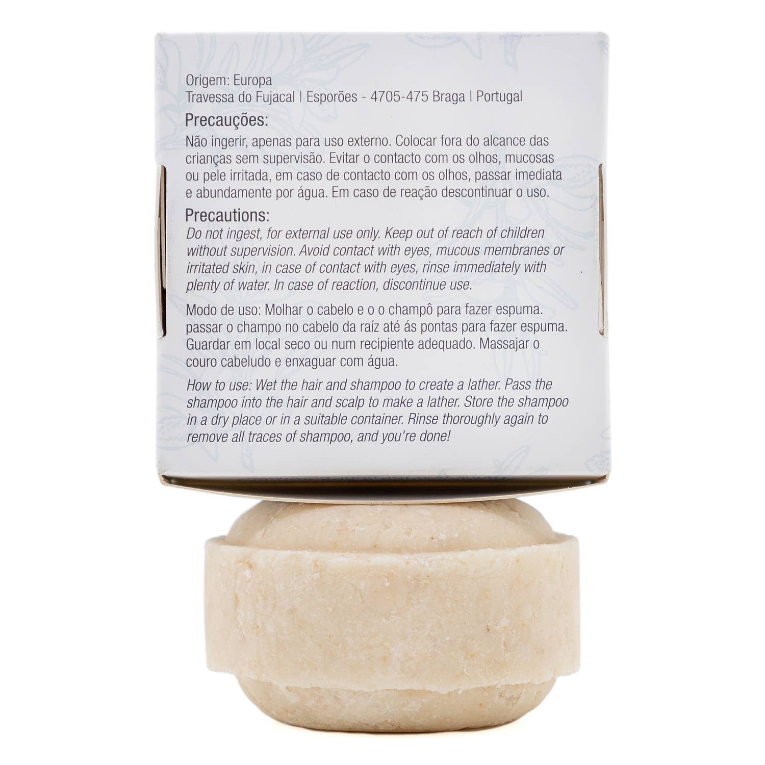 Tradição Natural - Wholesale Shampoo Puck/Solid Shampoo - Dry Hair Solid Shampoo - Handmade - 70 g6