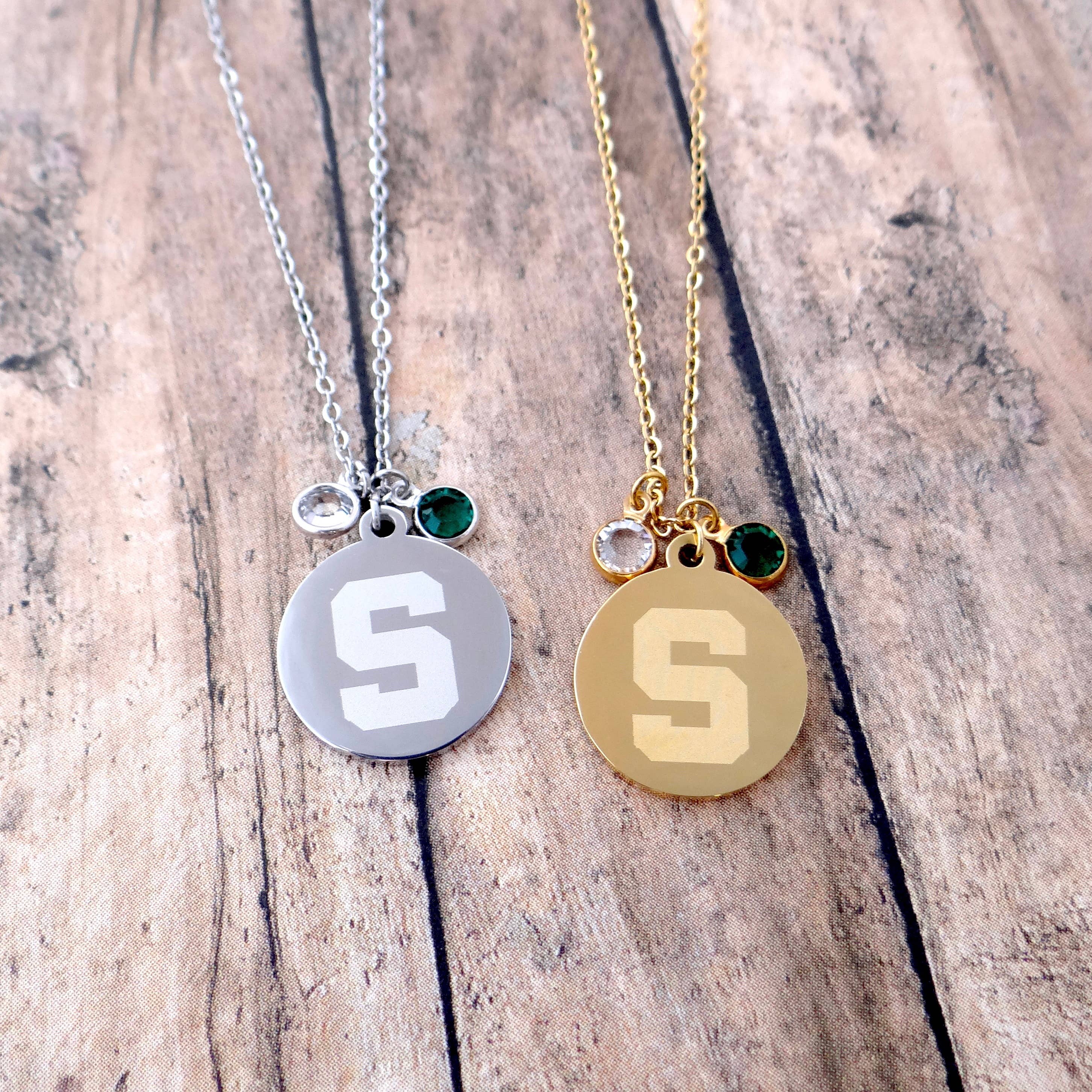 My Captured Journey - Wholesale Pendant/Charm Necklace - Team necklace, Sports team, school team,Michigan1