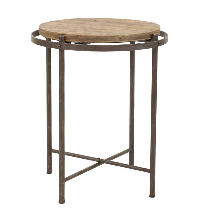 Patton Table - 21.5"H x 18"W for wholesale by Aspire Home Accents