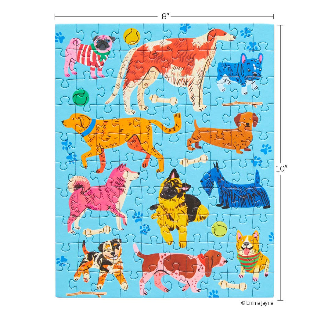 WerkShoppe – Puzzle - Crianças por atacado – Puzzle de 100 Peças Hora de Brincar com Cãezinhos3