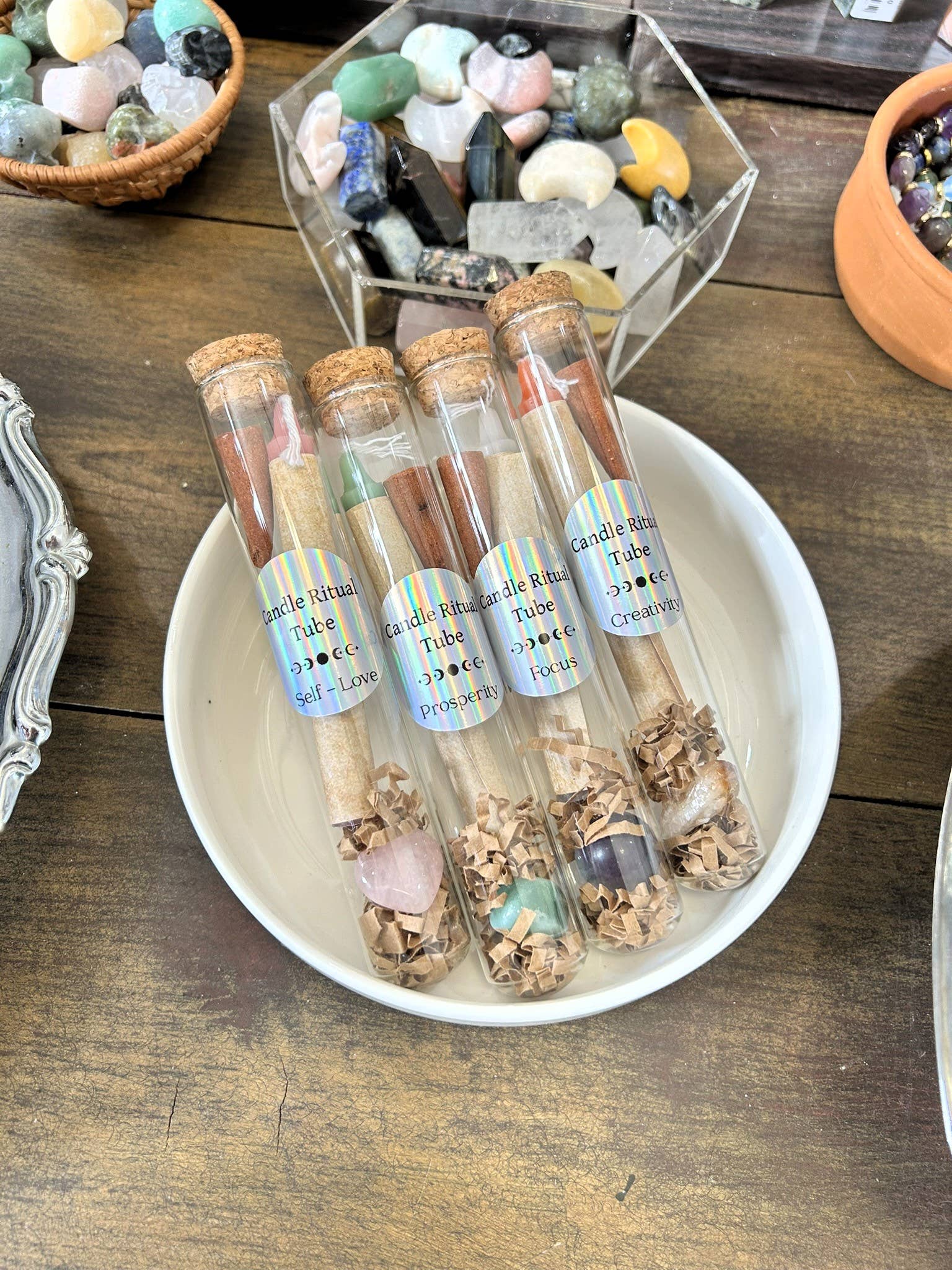 Mz. Jones’ Curio, Inc. - Wholesale Meditation Supplies - Candle Ritual Tube