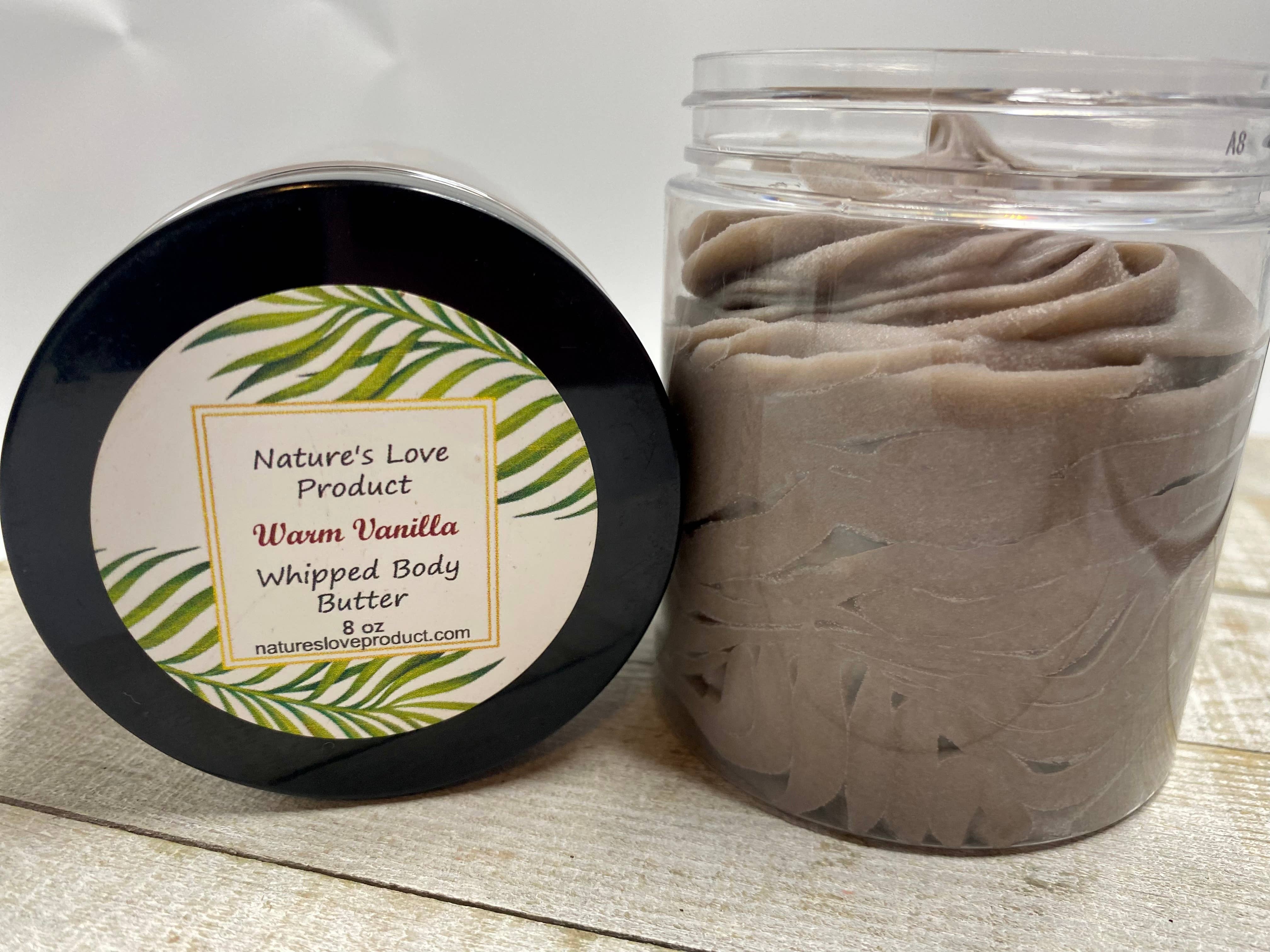Nature's Love Product - Wholesale Body Balm/Butter - Warm Vanilla Whipped Body Butter2