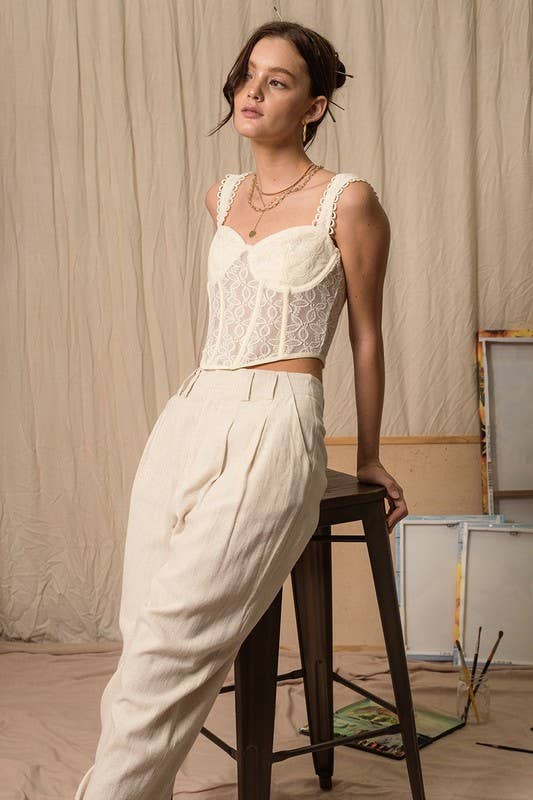 ILLA ILLA - Wholesale Corset - Women's - Floral Lace Corset7