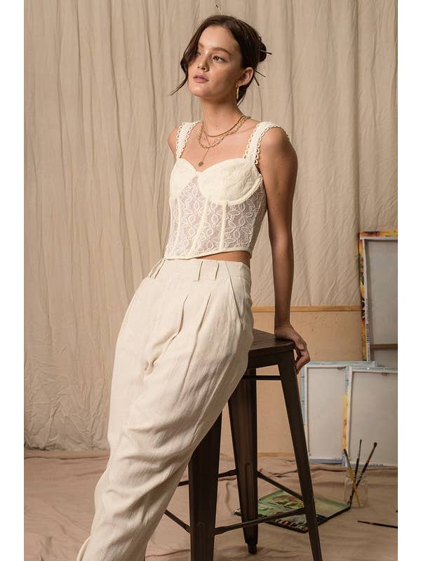 ILLA ILLA - Wholesale Corset - Women's - Floral Lace Corset7